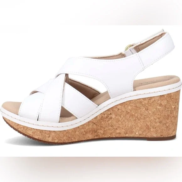 Clarks Annadel Pearl Wedge Sandal size 9 - Picture 4 of 11